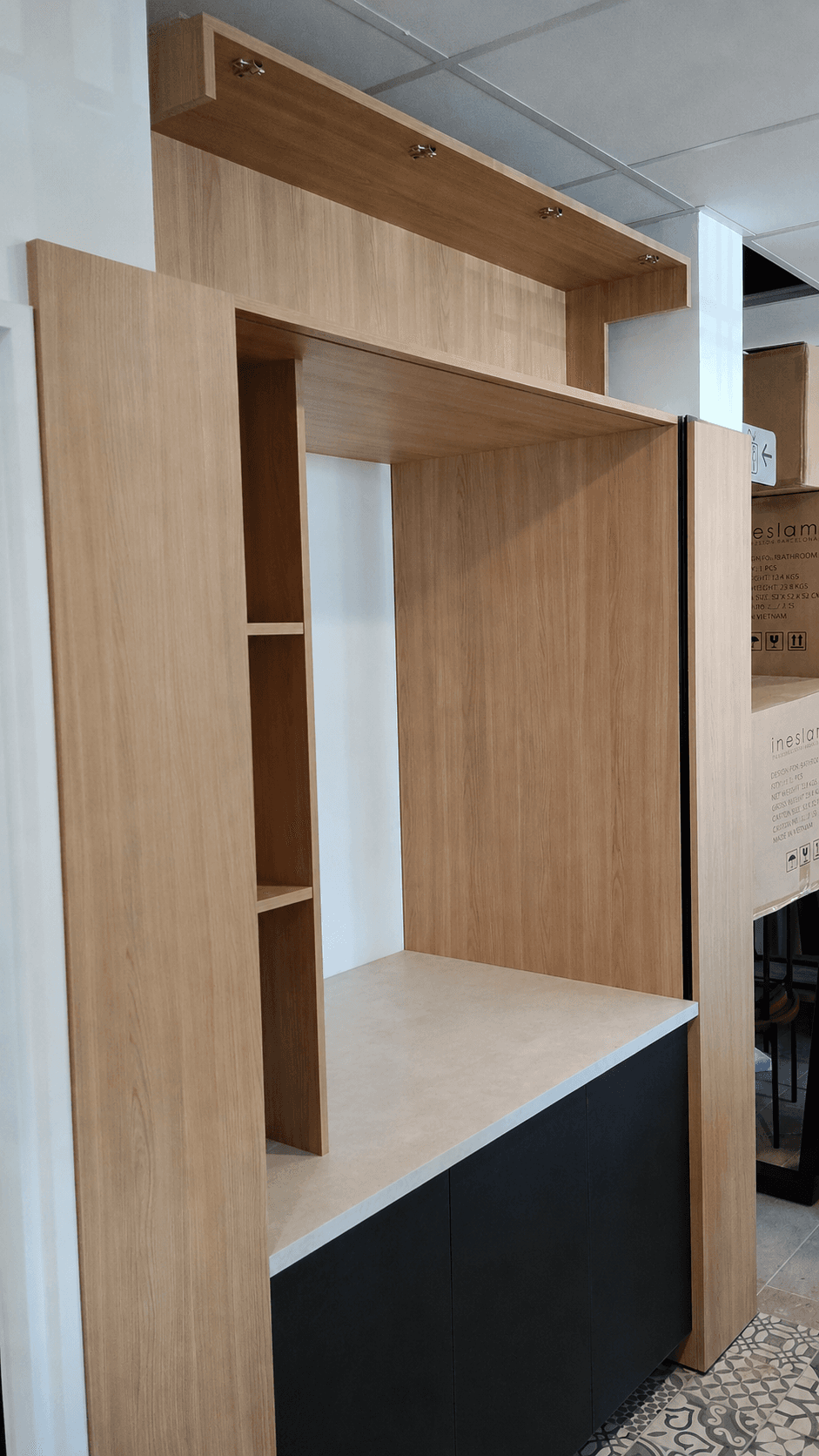 Agencement intérieur réalisé par CDS — Hôtel - Bessan