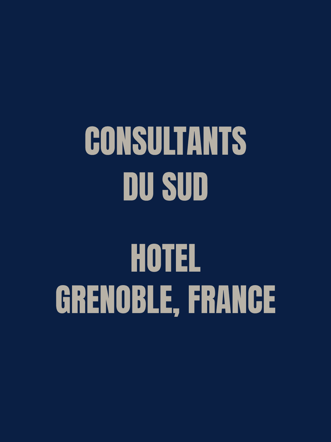 Agencement intérieur réalisé par CDS — Hôtel - Grenoble