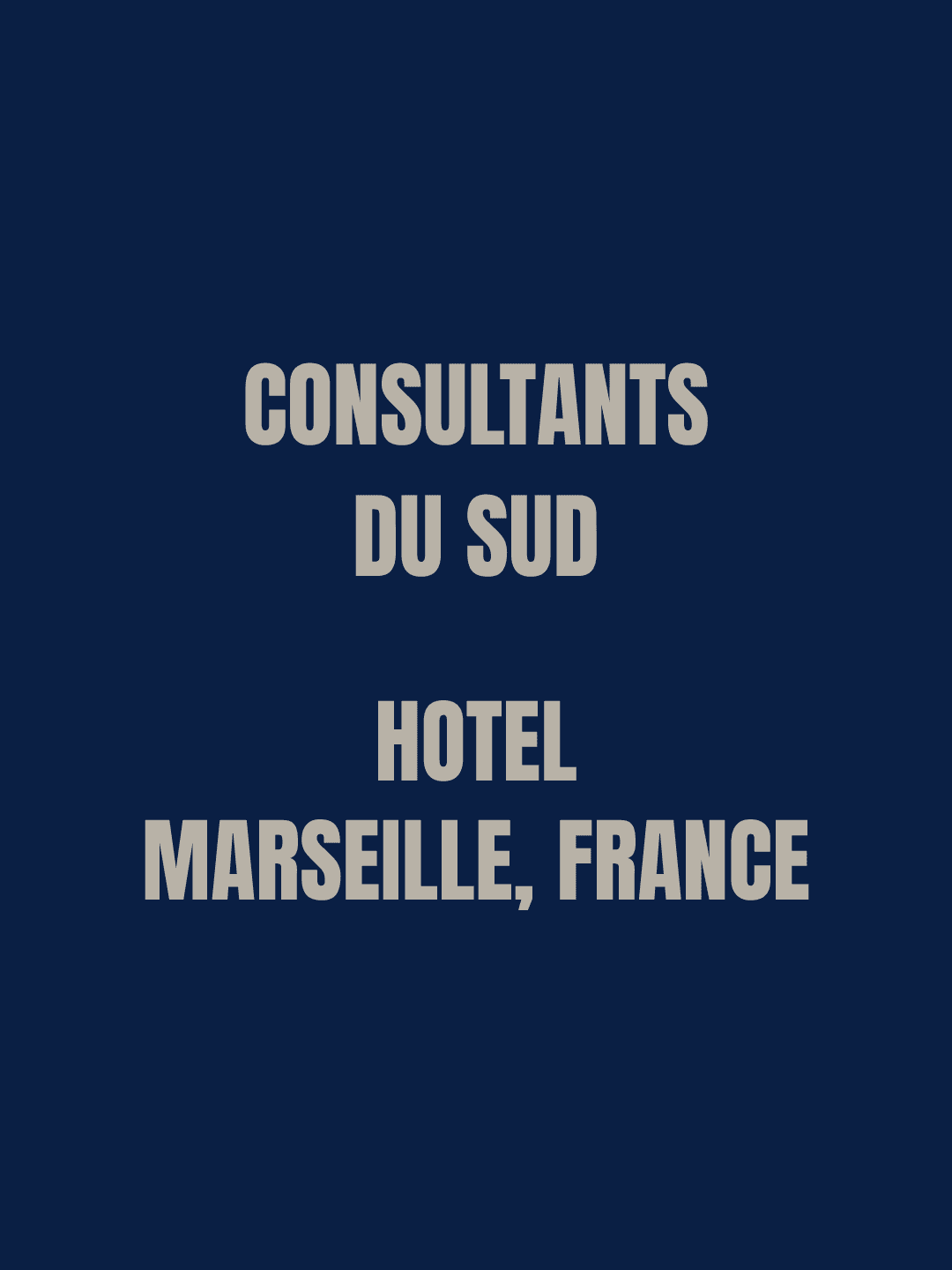 Agencement intérieur réalisé par CDS — Hôtel - Marseille